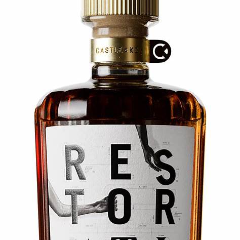 Castle & Key Single Barrel Restoration Eureka Whiskey Club Rye DSP-KY-18 750 ML