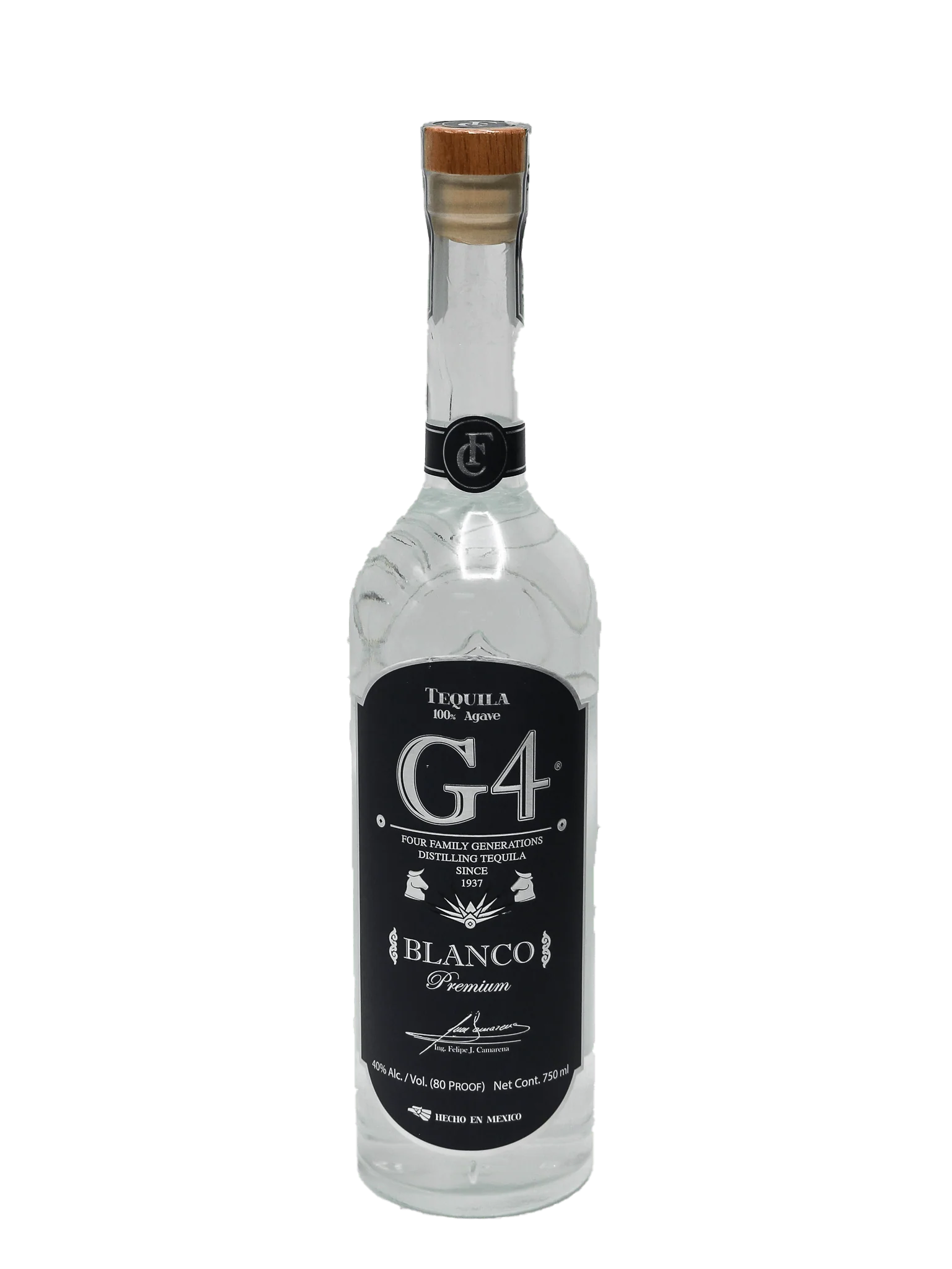G4 Tequila Blanco 80 proof 750 ml