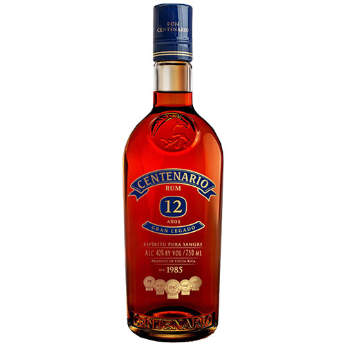 Ron Centenario Rum Gran Legado 12 year 750ml