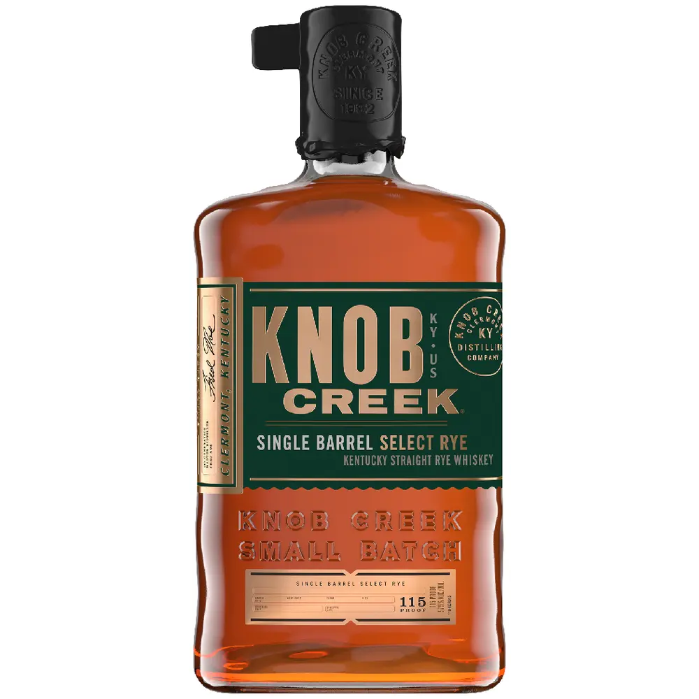 Knob Creek Rye Single Barrel V#768335 - Bourbon Enthusiast 5/20 "6yr Select" 750 ml