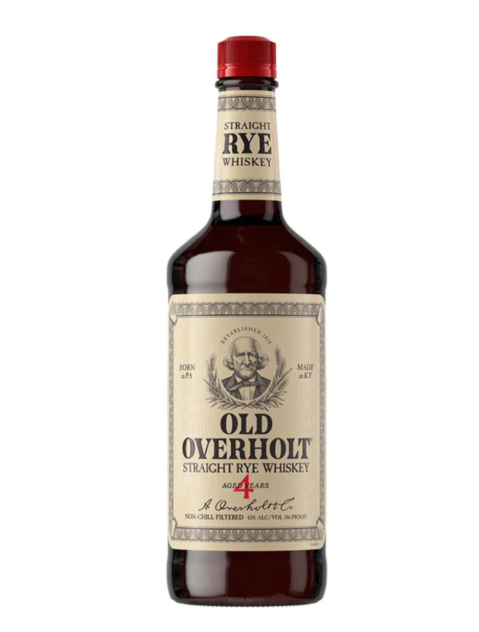 Old Overholt Straight rye 4 year 1L